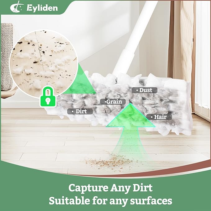 Eyliden Dust Mop, Sweeping & Mopping Kit - Image 5