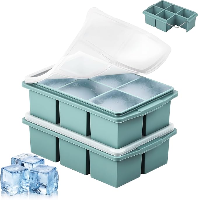 Large Ice Cube Trays for Whiskey by Unknown