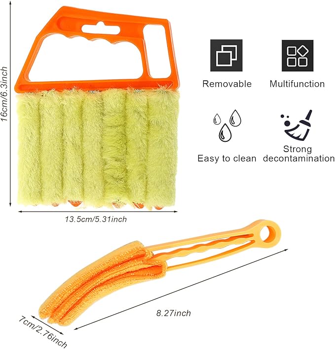 Mwellewm 2Pcs Window Venetian 7 Finger Dusting Cleaner Tool and 1Pc Window - Image 5