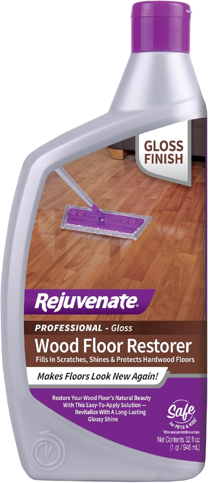Rejuvenate Professional Wood Floor Restorer and Polish by Rejuvenate