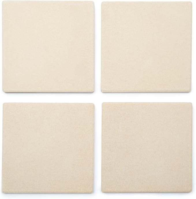 Outset 76176 Pizza Grill Stone Tiles, Light Brown - Image 4