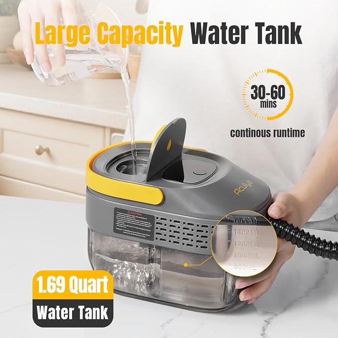 1.69 Quarts Handheld Steam Cleaner - Image 2