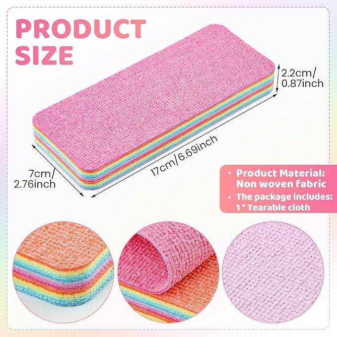 12 Layer Microfiber Sponge Block, Non-Scratch Microfiber sponges Kitchen Dish - Image 2