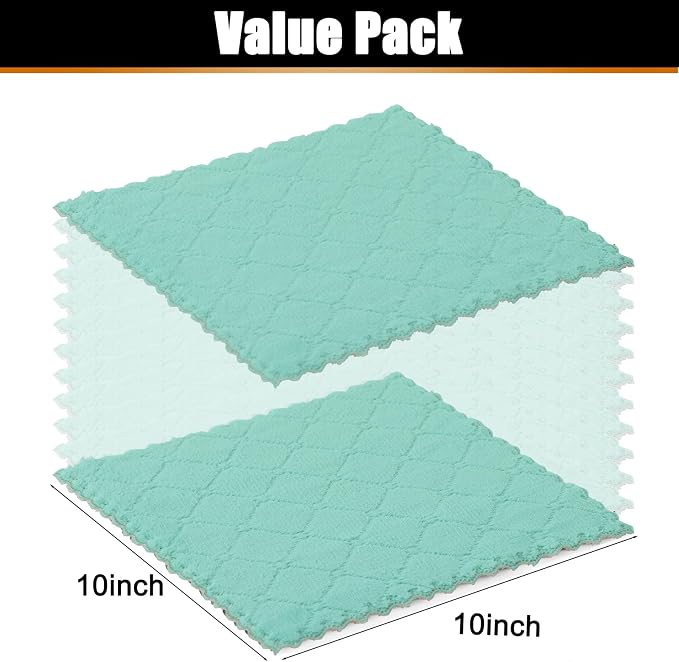 Mordimy 18 Pack Kitchen Cloths Dish Towels, Super Soft and Absorbent Dish Cloths - Image 5