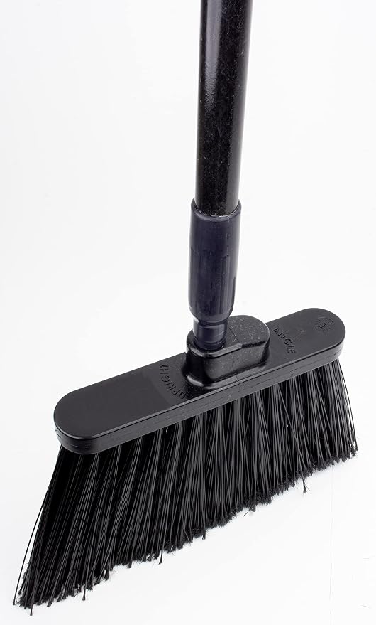 SPARTA 41082EC03 Plastic Color Coded Broom, Flagged Bristles, Long Broom - Image 2
