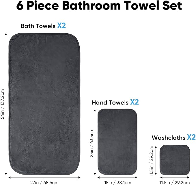 Orighty 6-Piece Towel Set - Image 4