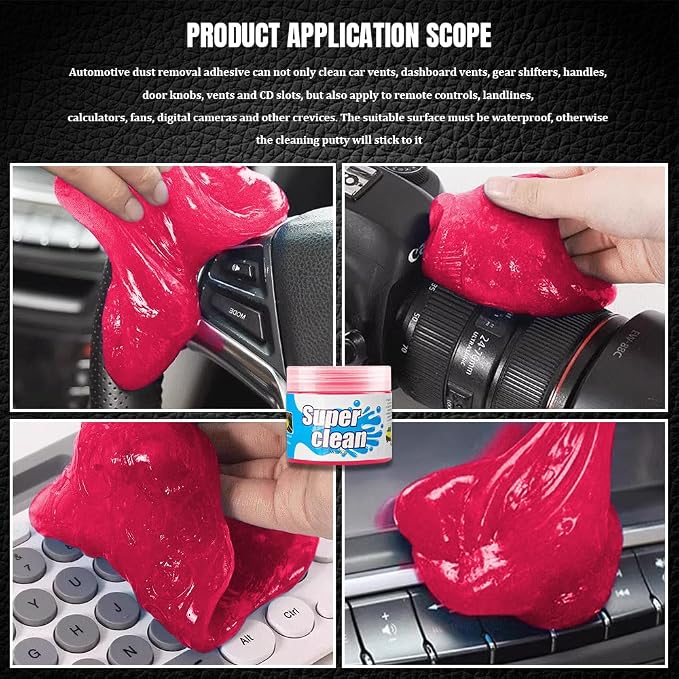 Car Cleaning Gel, Car Cleaning Supplies, Car Cleaning Putty, Universal Car - Image 7
