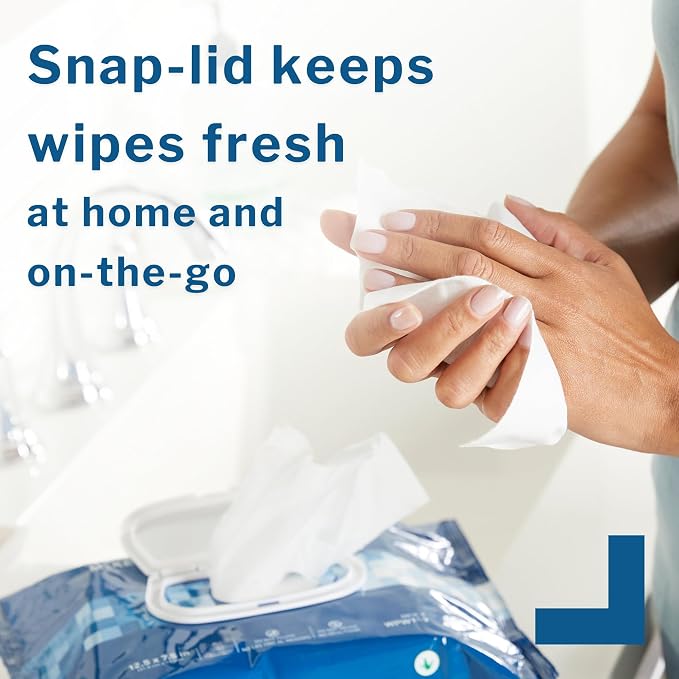 McKesson Washcloth Wipes for Adults, Scented Disposable Wash Cloths for Body - Image 3