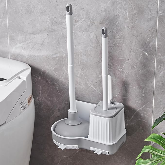 2 Pack Toilet Brush and Holder Set - Image 2