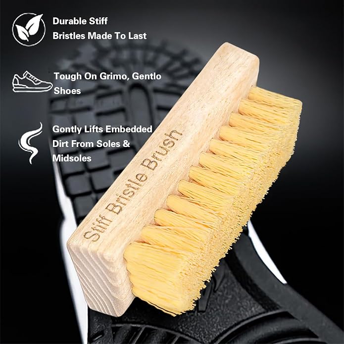 Portable Shoe Cleaning Brush Set of 2 Brushes - Image 5