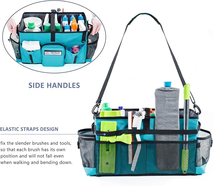 Large Cleaning Supplies Organizer-Cleaning Caddy Organizer - Image 4