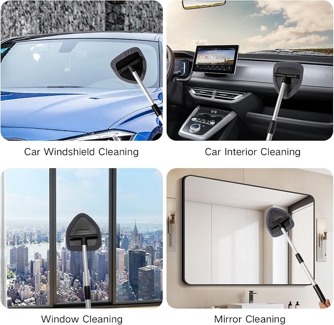 10pcs Windshield Cleaner Tool, Car Window Cleaning Wash Kit - Image 6