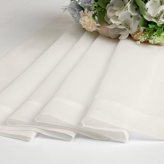 Chyhomenyc Sheer Ivory Valances - Image 8