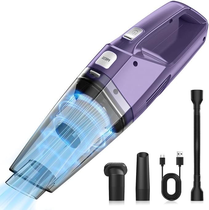 Handheld Vacuum Cordless – Car Vac Portable by Bossdan