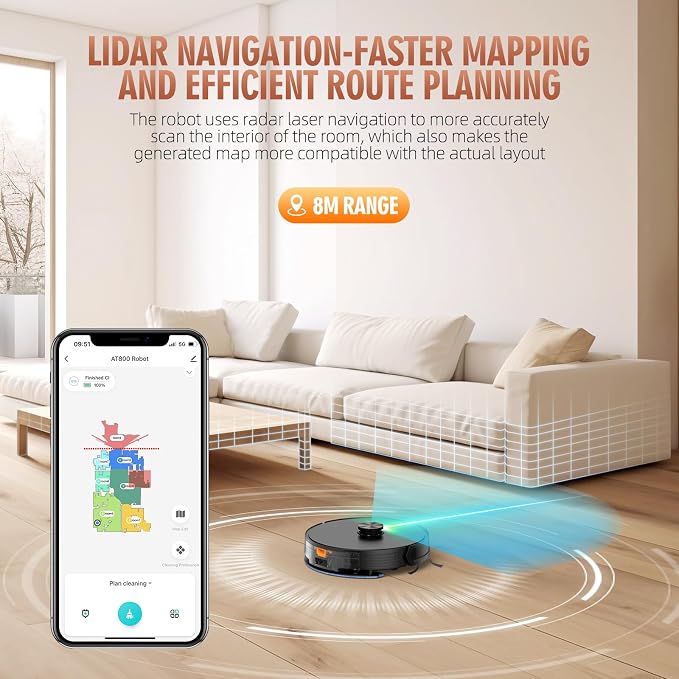 3-in-1 Robot Vacuum and Mop Combo - Image 2