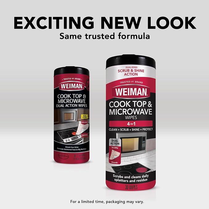 Weiman Cooktop & Microwave Cleaning Wipes - Image 8