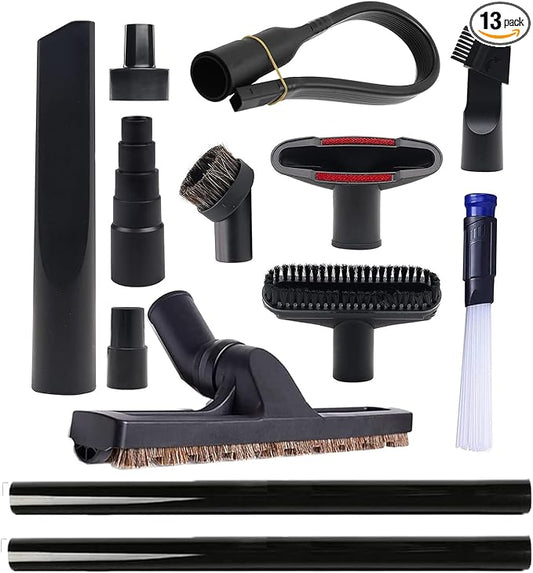 13 Pcs Universal Vacuum Attachments by GIBCleaningtool