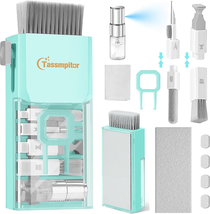Laptop Cleaning Kit, All in 1 Keyboard Cleaning kit by Tassmpitor