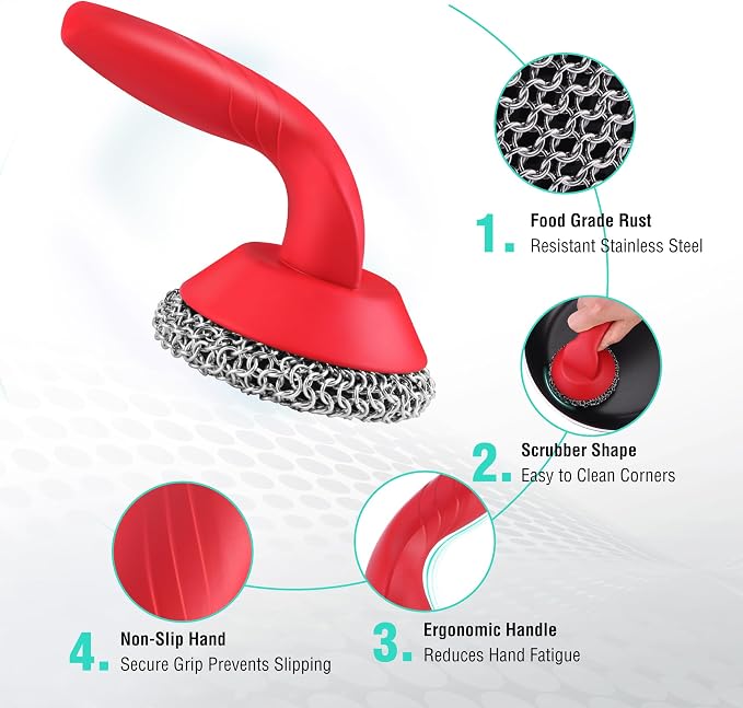 HAUSHOF Cast Iron Scrubber - Image 4