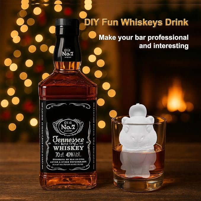 3D Capybara Ice Cube Silicone Molds Tray - Image 2
