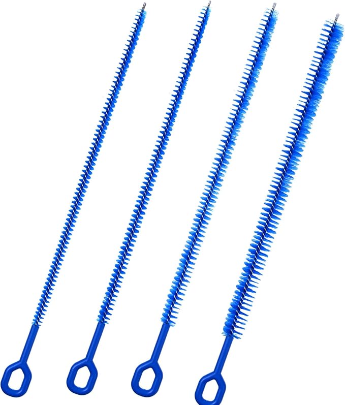 Ouligay 4PCS Straw Brushes for Cleaning Straws 12.4in Extra Long Straw Cleaner by Ouligay