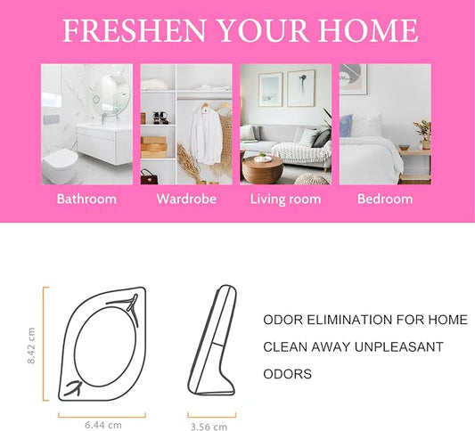 Air Freshener for Home, 4 Pack, Odor Eliminator for Small Area Closets Bathroom - Image 2