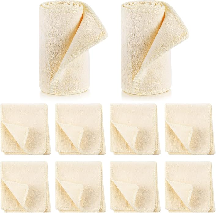 10 Pcs Shine Shoes Cloth Kit Polish Dauber Applicators Cleaning Leather Shoes by ZJoey