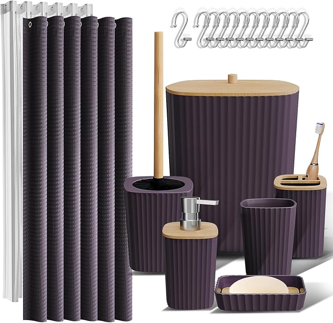 Clara Clark Bathroom Accessories Set by ClaraClark