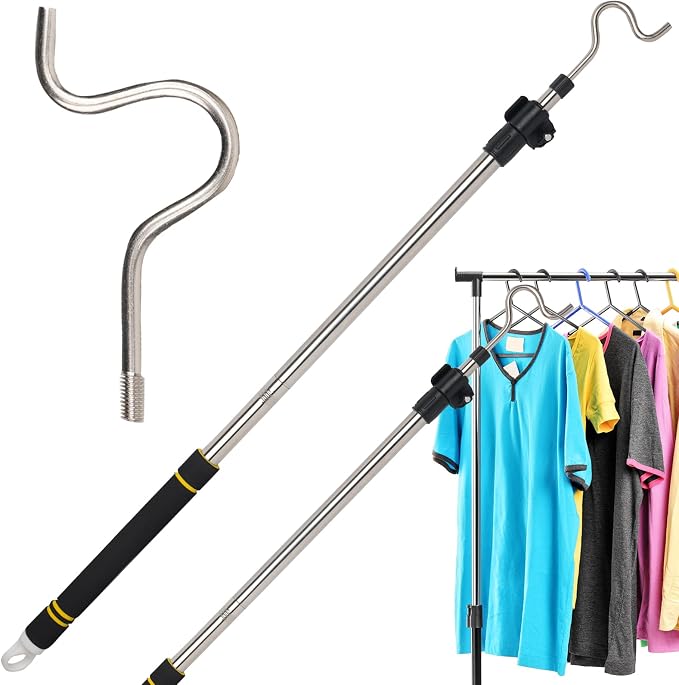 Clothes Hook Pole Heavy Duty - Image 8
