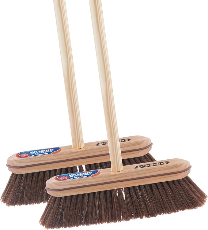 Superio Kitchen and Home Horsehair Broom by Superio