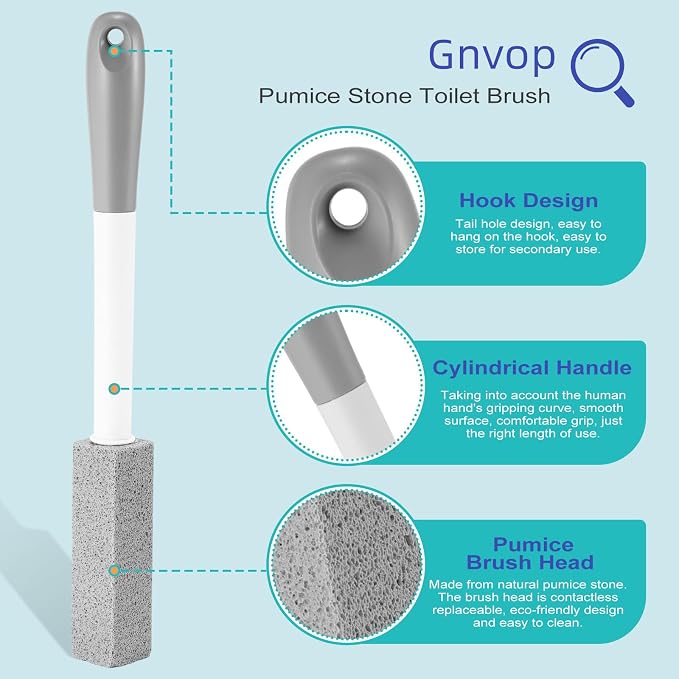 4 Pack Gnvop Toilet Pumice Stone - Image 3