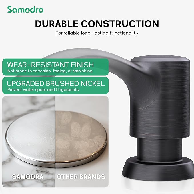 SAMODRA Built in Kitchen Sink Soap Dispenser - Image 5