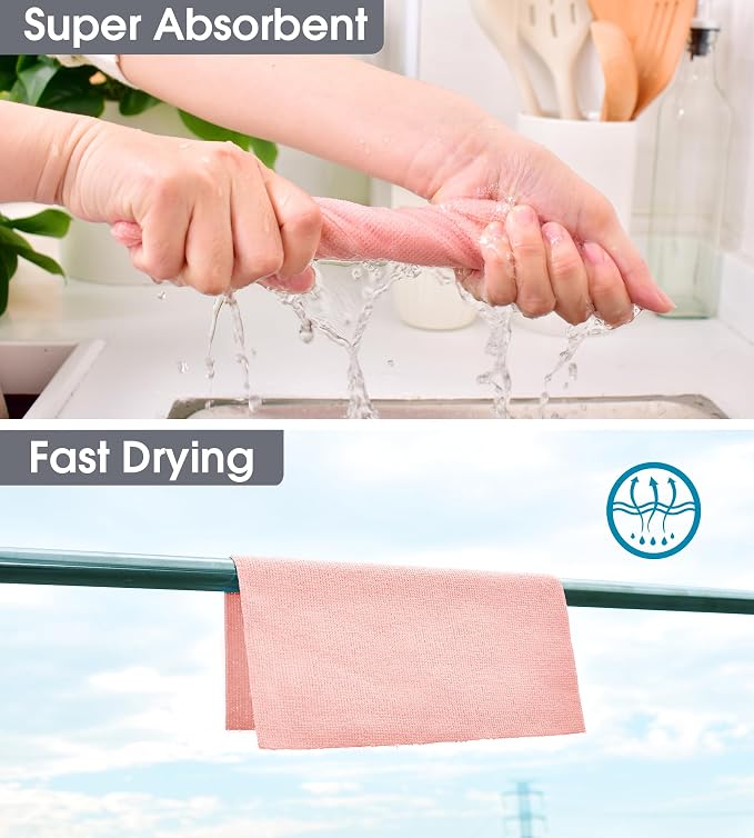 KitchLife Microfiber Cleaning Cloth Roll - Image 4