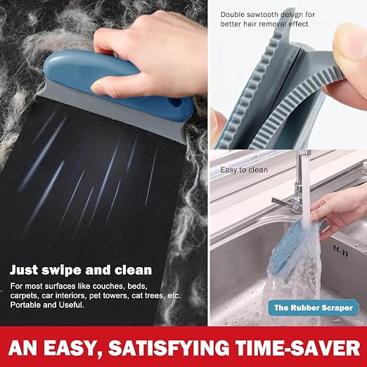Pet Hair Removal Tools, Dog Cat Hair Remover Pro, Lint Shaver Cleaner, Fur - Image 4