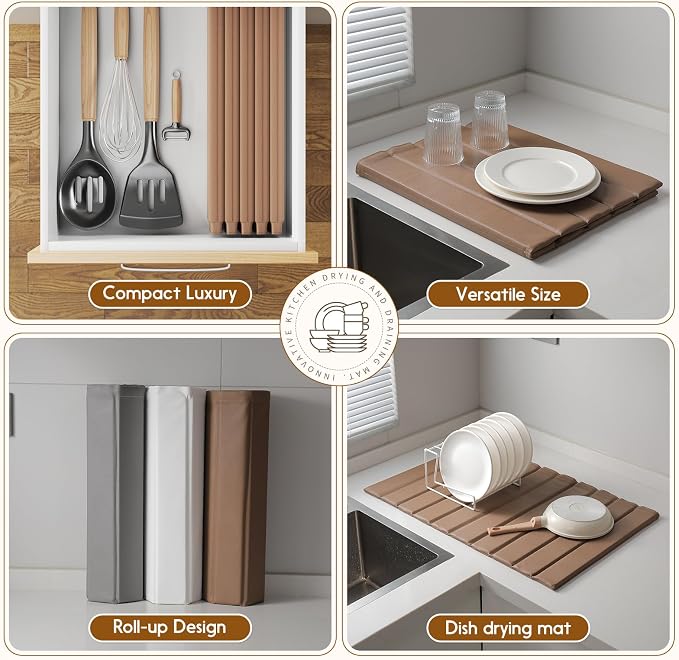 Dish Drying Mat，Stone Drying Mat - Image 5