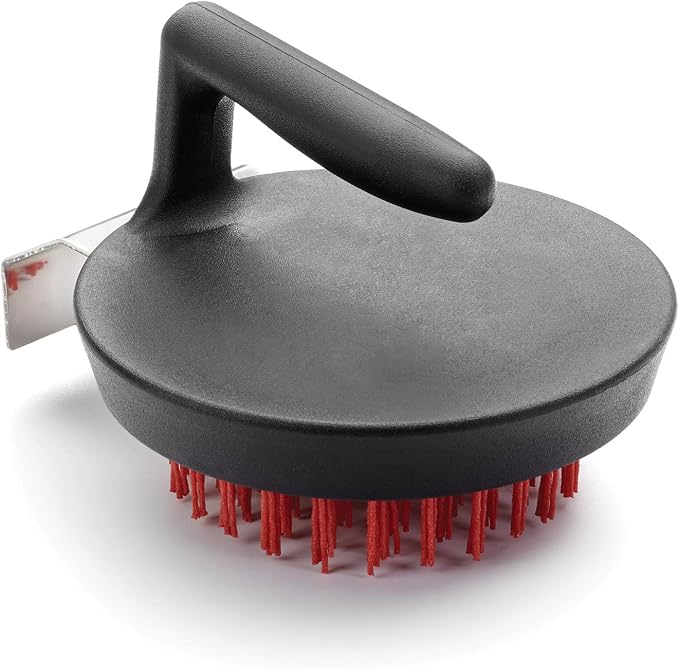 Outset 76621 Himalayan Salt Block, Pizza Stone and Cast Iron Pan Nylon Cleaning - Image 6