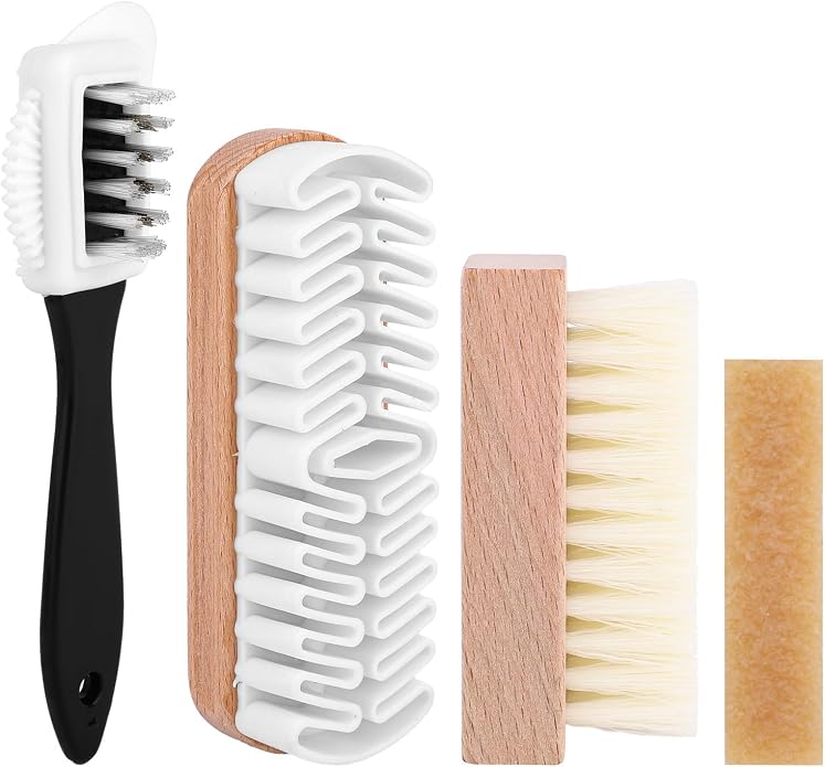 4pcs Suede Shoe Cleaning Kit, 3 Suede Shoe Brushes Cleaner Kit by Unknown