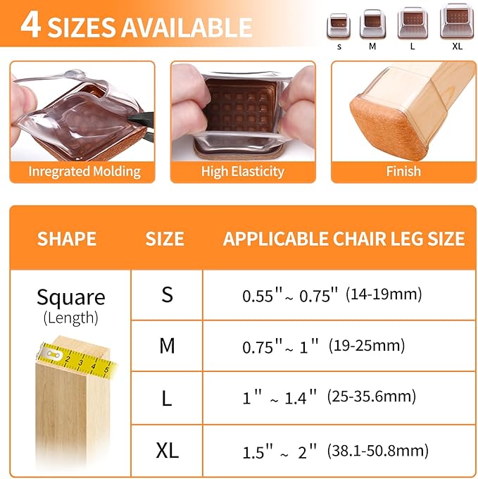 Ezprotekt Chair Leg Floor Protectors - Image 2