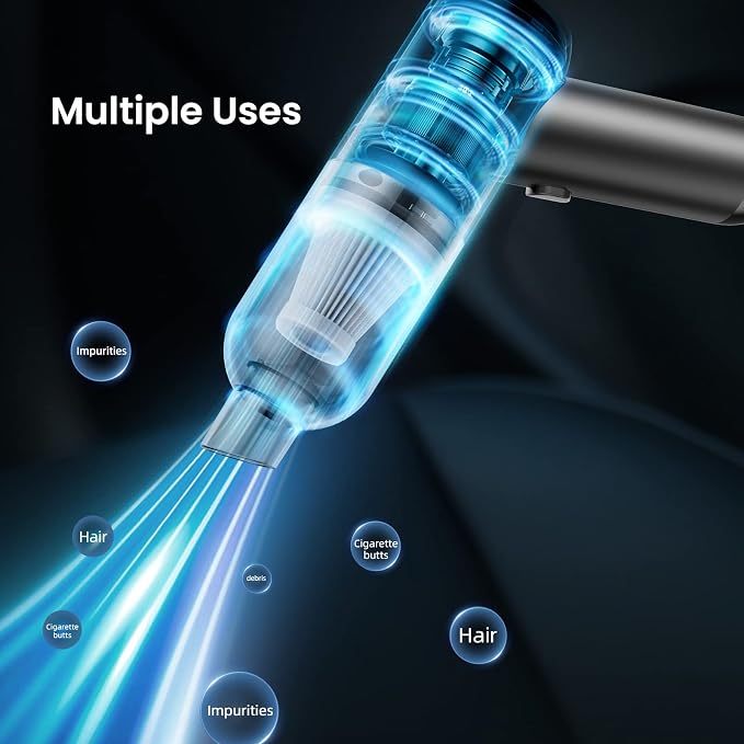 Portable Handheld Car Cordless Vacuum Cleaner - Image 3