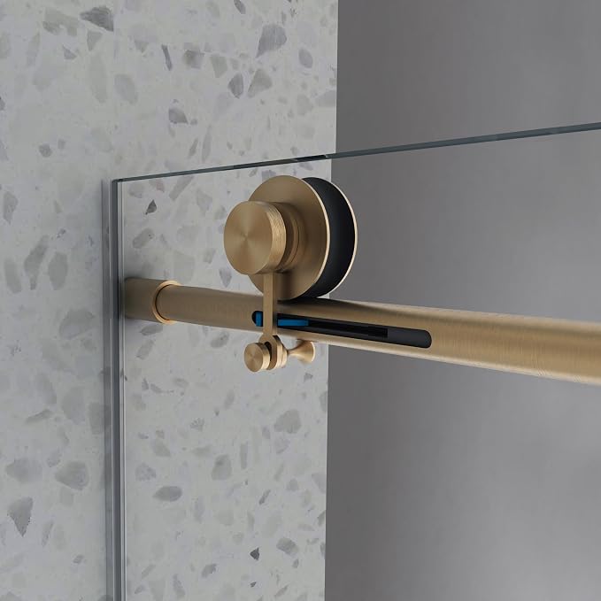 Favfurish Single Sliding Shower Door, Bathroom Glass Door - Image 3