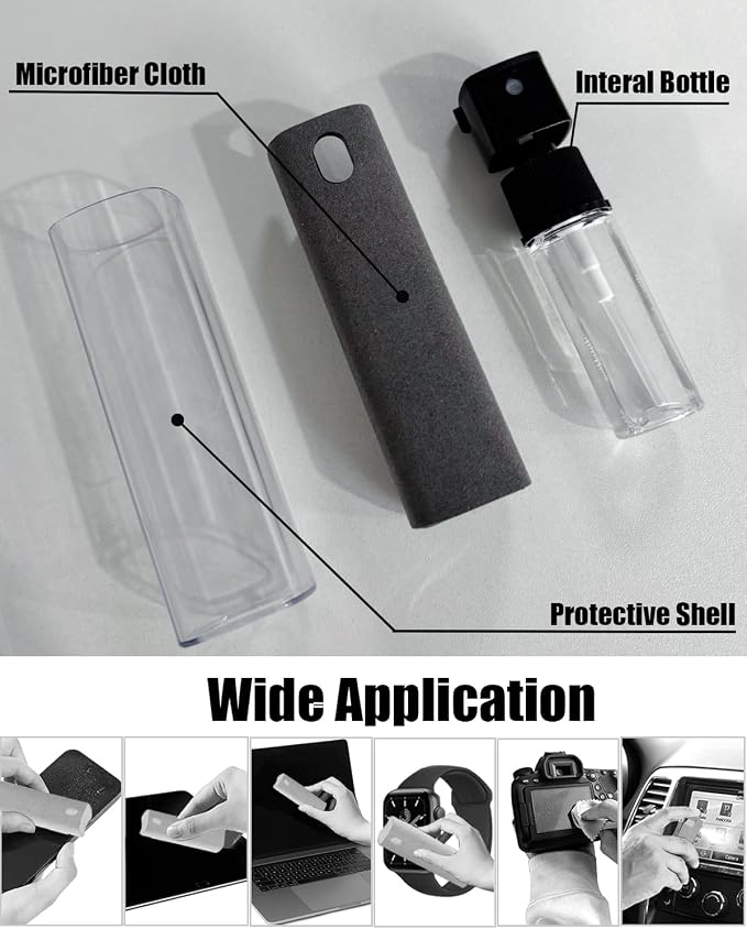 Screen Cleaner Spray and Wipe Touch Screen Cleaner Cleaner iPad Cleaner - Image 3