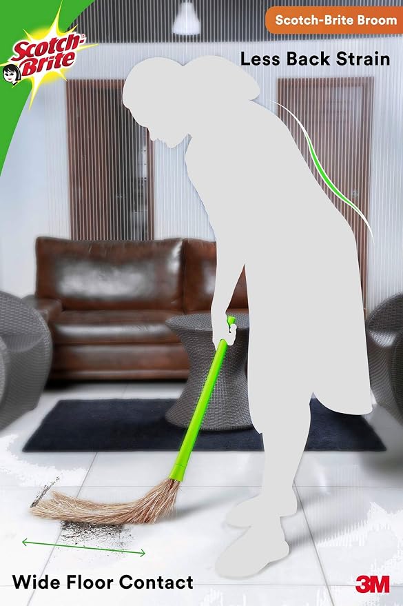 Scotch-Brite No-Dust Fiber Broom - Image 4