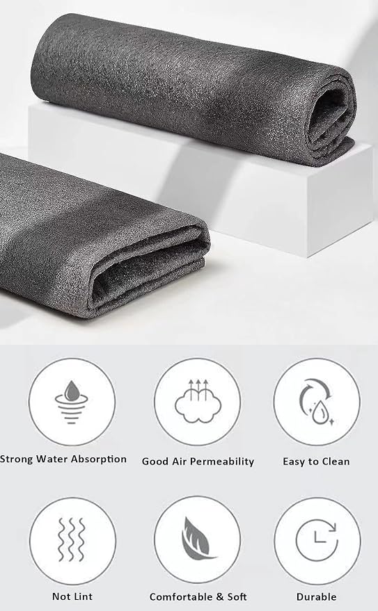 10 Pack Microfiber Cleaning Cloths, Thickened Streak Free & Lint Free Glass - Image 2