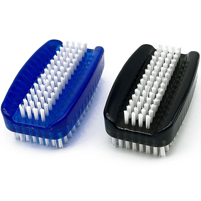 Nail Brush for Cleaning Fingernails 2 Sided Nylon Bristles Fingernail Brush for by GKETN