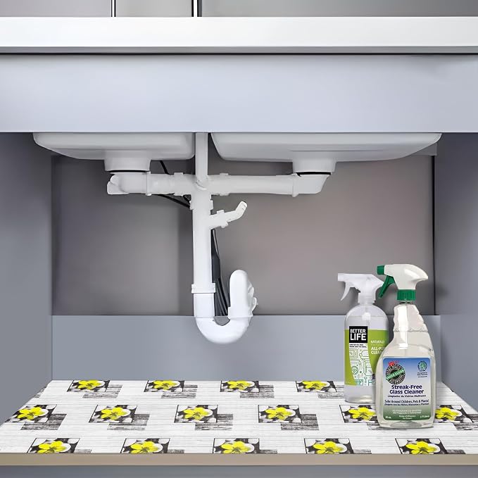 Shelf Liner 18" W x 384" L Long Non Adhesive Kitchen Drawer Liner, Waterproof - Image 8