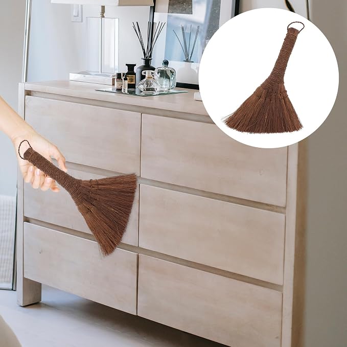 Small Cleaning Broom for Home Lightweight Sweep The Bed Brush Soft Synthetic - Image 9