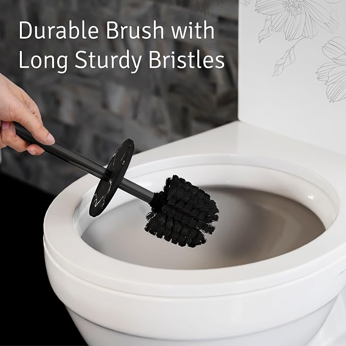 Toilet Brush and Holder Set - Image 3