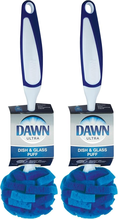 Dawn Ultra Puff Glassware and Dish Cleaning Brush by Dawn