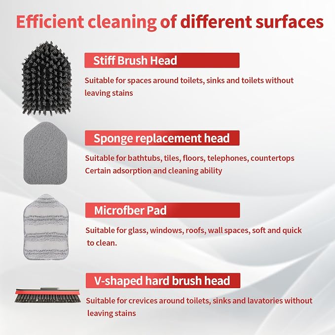 Tile Tub Scrubber Brush No Scratch - Image 4