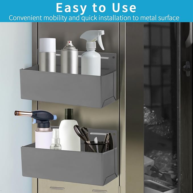 Magnetic Aerosol Spray Can Holder, Magnet Toolbox Bottle Holder, Tool Box - Image 4